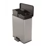 Curver Pedal Waste Bin 26L+26L / IML Metallized