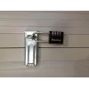 Master Lock 7640EURDBLK Kombinatsioonlukk 40 mm korpuse laius, karastatud terasest kaar, 4-kettaga ümberseadistatav, hõbe/hall