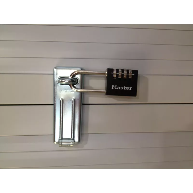 Master Lock 7640EURDBLK Kombinatsioonlukk 40 mm korpuse laius, karastatud terasest kaar, 4-kettaga ümberseadistatav, hõbe/hall