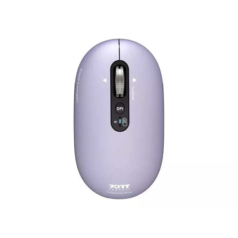 PORT Designs Pure MAC Iris laetav Bluetooth optiline hiir - Must/Hall