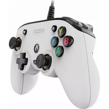 Nacon Compact Pro juhtmega kontroller Xbox Series X|S, Xbox One ja PC jaoks - Valge