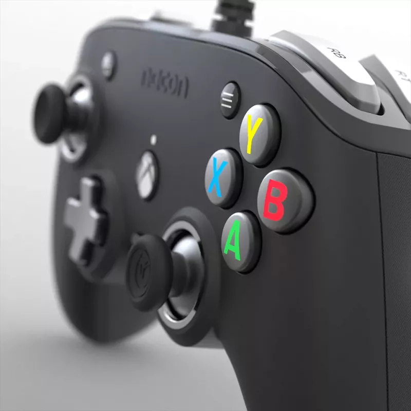 Nacon Compact Pro juhtmega kontroller Xbox Series X|S, Xbox One ja PC jaoks - Valge