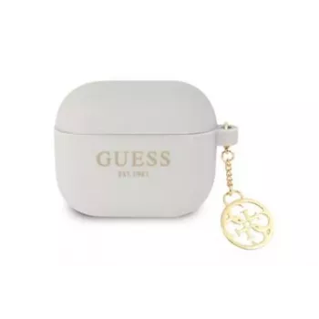 Guess GUA3LSC4EG Silikoonist ripatsiga kate AirPods 3 jaoks (hall) - 4G kollektsioon
