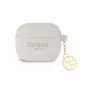 Guess GUA3LSC4EG Silikoonist ripatsiga kate AirPods 3 jaoks (hall) - 4G kollektsioon