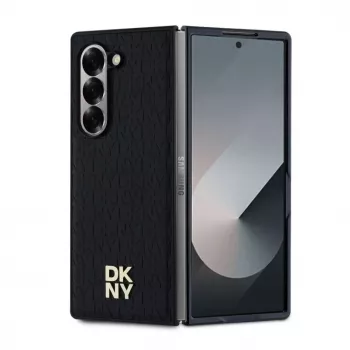 DKNY DKHMZFD6PSHRPSK Repeat Pattern Stack Logo ümbris Samsung Galaxy Z Fold6 jaoks - Must