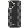 DKNY DKHMP16SPCPVSLK iPhone 16/16.1 kõva ümbris ruudumustriga MagSafe must