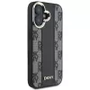 DKNY DKHMP16SPCPVSLK iPhone 16/16.1 kõva ümbris ruudumustriga MagSafe must