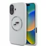 Karl Lagerfeld Silikoonist DoubleHeads And Circle MagSafe Kest Apple iPhone 16-le - Beež