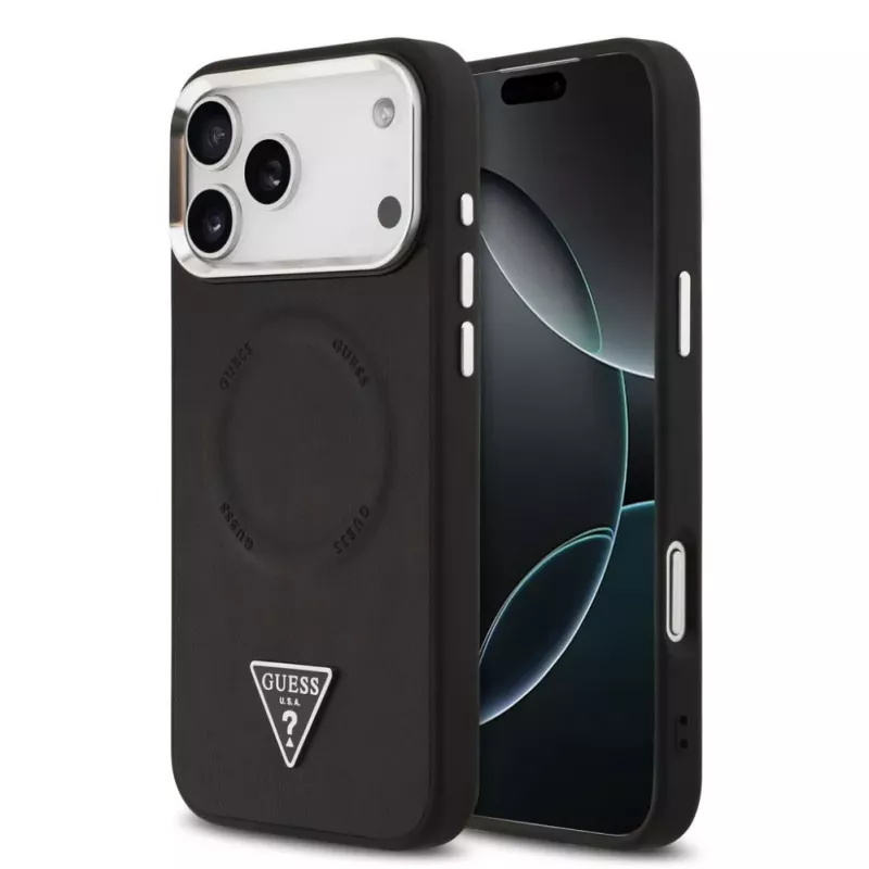 Guess Triangle Logo MagSafe ümbris iPhone 17 Pro Max (must)