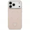Guess Triangle Logo MagSafe ümbris iPhone 17 Pro jaoks (roosa)