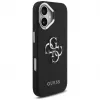 Guess Grained Big 4G Classic Logo Case iPhone 17 jaoks, must