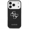 Guess Grained Big 4G Classic Logo ümbris Apple iPhone 17 Pro jaoks, must