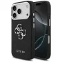 Guess Grained Big 4G Classic Logo ümbris Apple iPhone 17 Pro jaoks, must