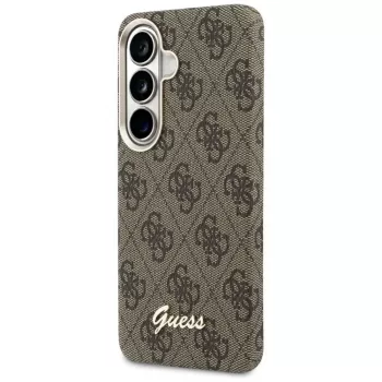 Guess 4G Script MagSafe ümbris Samsung Galaxy S26 jaoks (pruun)