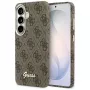 Guess 4G Script MagSafe ümbris Samsung Galaxy S26 jaoks (pruun)