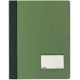 DURABLE DURALUX aruandekaas, DIN A4, läbipaistev roheline, eriti lai, PVC, 25 tk (2680-05)