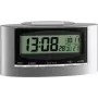 TFA 98.1071 Solar Projection Alarm Clock - Must/Hõbe