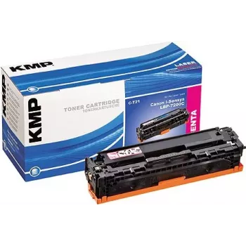 KMP C-T21 toonerikassett - Magenta - Ühilduv - Asendab Canon 718 - 2900 lehekülge - Canon Color Imageclass LBP-7660, MF-8380, I-Sensys LBP-7200C, 7200CDN, 7200CN, MF-8330CDN, 8350CDN jaoks