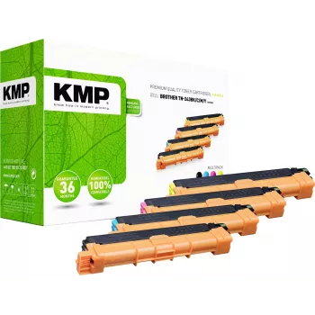 KMP toonerikomplekt, ühilduv Brother TN-243 must, tsüaan, magenta, kollane