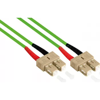 GoodConnections LW-810SC5 Fiiberoptiline paigalduskaabel 10 m OM5 SC/SC Roheline
