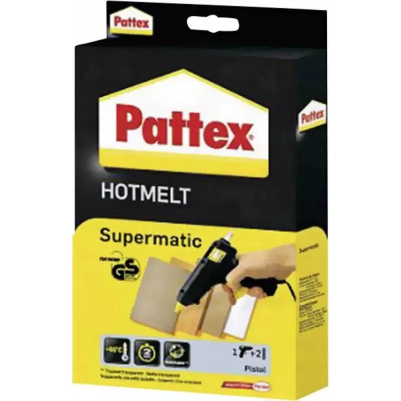 Henkel PXP06 Kuumaliimipüstol - Must - 80 W - 206 °C - 11 mm liimipulk - AC