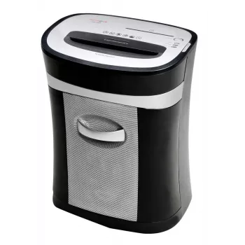 Genie 1501 XCD ristlõikeline paberipurustaja, 10 lehte, 21 L, must/hõbe