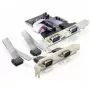 Longshine LCS-6320A PCI Express x1 2-Pordiline Paralleelkontrolleri Kaart