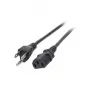 EFB ACCS Toitejuhe USA/NEMA-C13 Must 1,8m 3SJT AWG14x3C