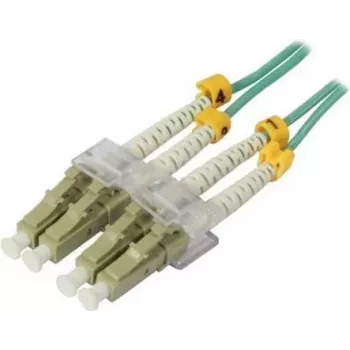 SYNERGY21 S216742 Kiudoptiline paigalduskaabel 7,5 m OM3 LC Duplex kuni LC Duplex sinine