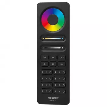 Miboxer Synergy 21 LED-pult 2,4 GHz 8-tsooniline RGB+CCT must (C8-B)