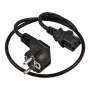 SYNERGY21 toitejuhe 230V Schuko CEE7 pistikuga IEC C13 pistikupesa, 1,8 m, must (S218200)