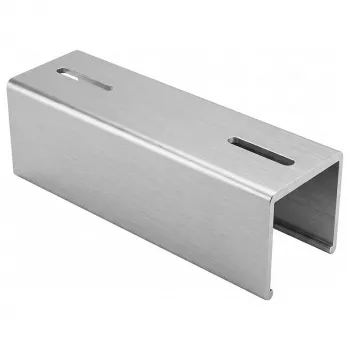 Synergy 21 ALU052 Sirge Ühendusdetail LED U-profiilile - Hõbedane