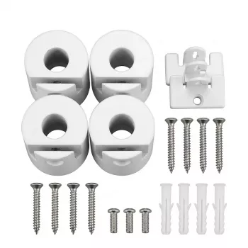 Synergy 21 LED-valgusti paneeli kinnituskomplekt silindriga V3 PRO paneelile, valge