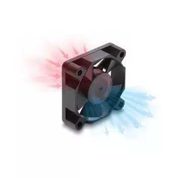 Delock Axial Fan 5 V DC, 35 x 35 x 10 mm Must