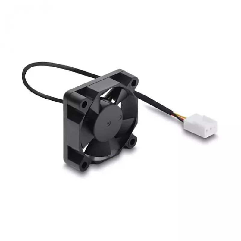 Delock Axial Fan 5 V DC, 35 x 35 x 10 mm Must
