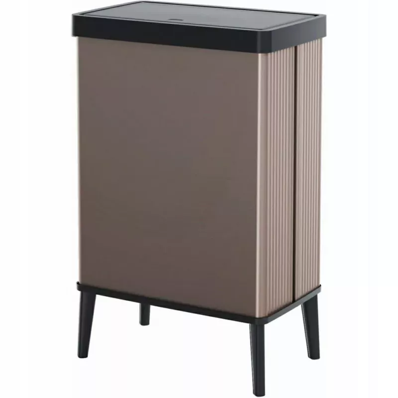 Curver Verto 54L High Pedal Bin Pearl Pink