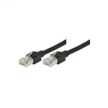 Tecline S/UTP Cat5e Patch Cable - 3m - RJ45 Male to RJ45 Male - Black (71903S)