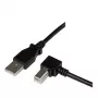 EFB Premium USB 2.0 kaabel A - nurk B isane-isane 1,0 m must