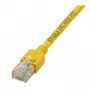 EFB-Elektronik RJ45 Patch-kaabel Cat.5e SF/UTP LSZH Draka UC300 TM11 Kollane 0,15 m
