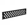 EFB 2U 19 inch Rackmount Front Panel 48x E2000 Duplex, E2000 Compact (RDM) Black