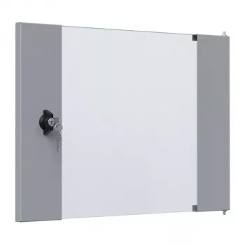 EFB Elektronik Klaasuks X-Rack seinakapi jaoks 9U hall RAL 7035 (WGX-TUR09GR.G)