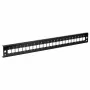 EFB Esipaneel 24xE2000 Duplex, E2000 Compact (RDM) Sirge Versioon Must