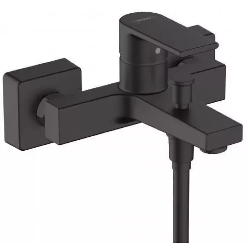HG VERNIS SHAPE Exposed Bath Mixer Matt Black