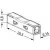 WAGO läbivühendus 2773-2401, Push-in, max 4 mm², 2 juhti