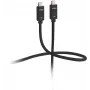 ShiverPeaks Flexline FL31-77025 Thunderbolt 3 kaabel - USB-C isane isane - 1m - must - kullatud - 40 Gbps