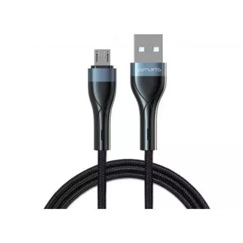 4SMARTS USB-A to Micro USB kaabel PremiumCord 10W 1m, must