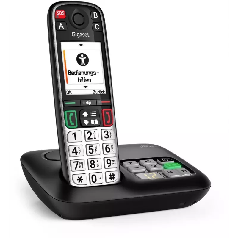 Gigaset EASY 500 AM DECT juhtmeta telefon vastuvõtjaga