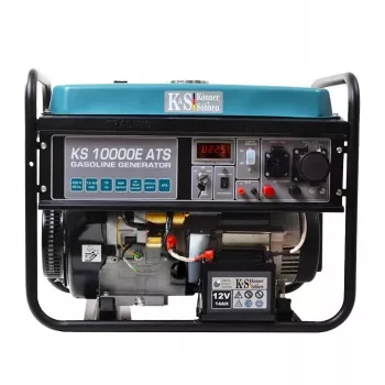 Könner & Söhnen KS 10000E ATS mootorgeneraator 7500 W 25 L Bensiin Must, Sinine