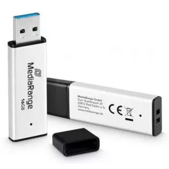 MEDIARANGE MR1899 USB 3.2 16GB mälupulk hõbedane