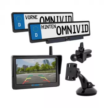 MMC TRADE omniVID Solar5 DUO Wireless Solar Reversing Camera System